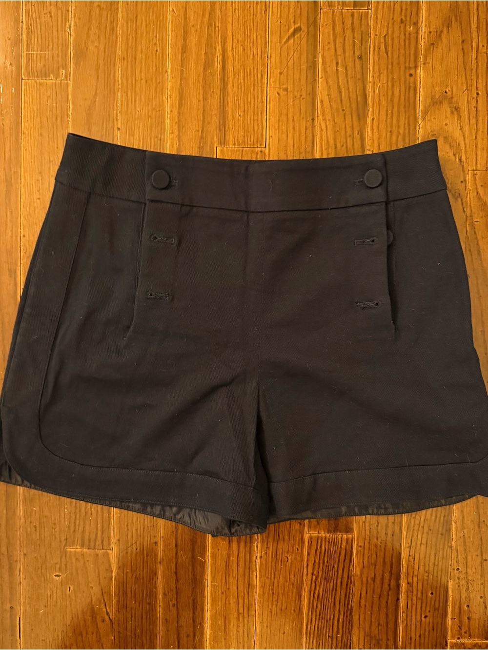 Navy blue sailor style short